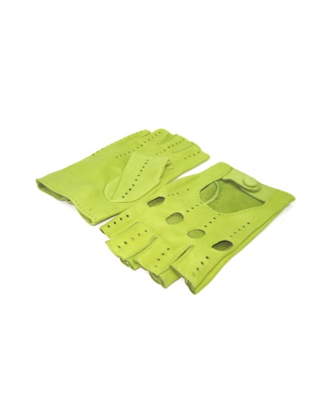 Sermoneta Gloves Guanto Guida sfoderto 1/2 dita Pistacchio 2025