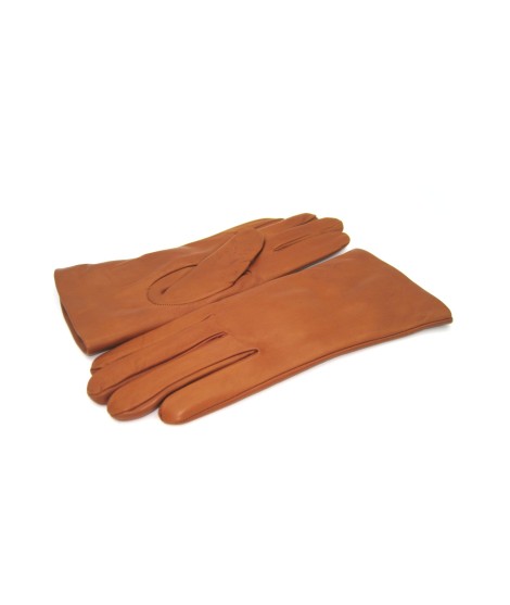 Sermoneta Gloves Guanto Nappa foderato Lapin Tan Vendita Economica