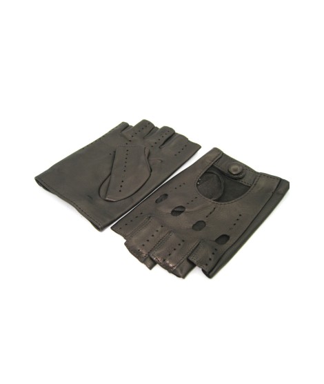 Sermoneta Gloves Guanto Guida in Nappa mezze dita T.Moro Acquista Ora