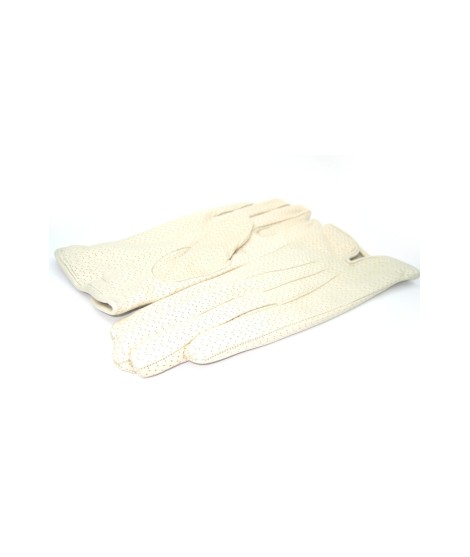 Sermoneta Gloves Guanti in Nappa foderato cashmere Panna Fino Al -60%