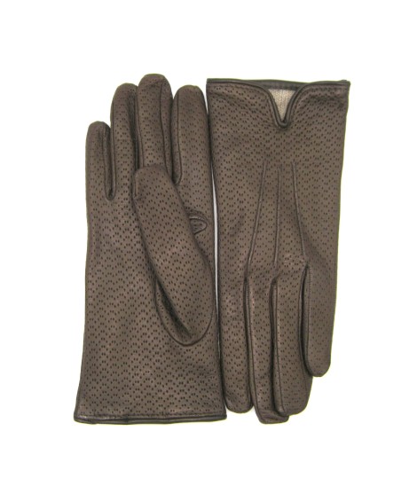 Sermoneta Gloves Guanti in Nappa foderato cashmere Testa di Moro Affare Del Giorno