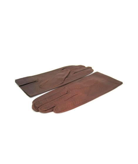 Sermoneta Gloves Guanto in Nappa sfoderato Mink Prezzo Ridotto