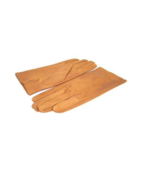 Sermoneta Gloves Guanto in Nappa sfoderato Tan Fino al 65% di sconto