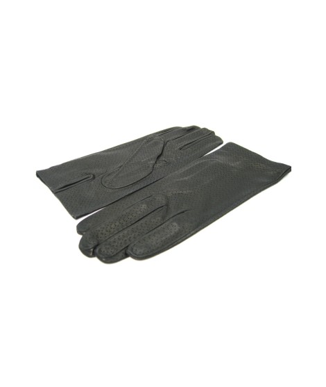 Sermoneta Gloves Guanto in Nappa sfoderato Nero Novità