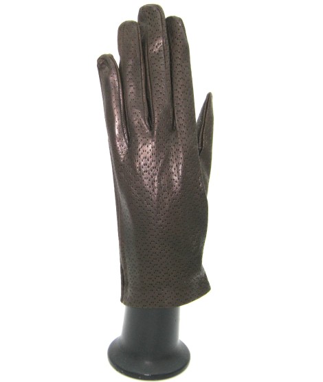Sermoneta Gloves Guanto in Nappa sfoderato Testa di Moro Presa