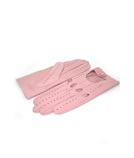 Sermoneta Gloves Guanto Guida in Nappa sfoderato dita intere Nude Online