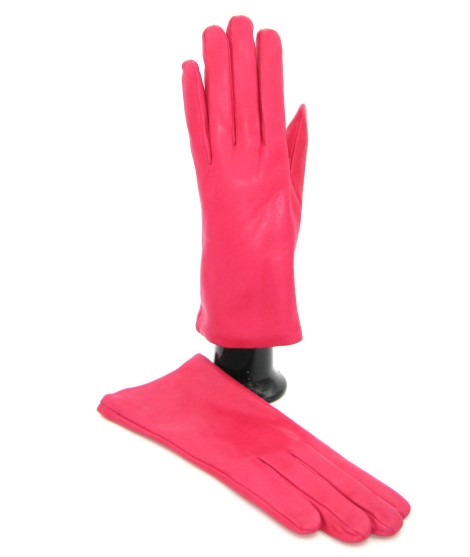 Sermoneta Gloves Guanto Nappa foderato cashmere Fucsia Vendite Flash