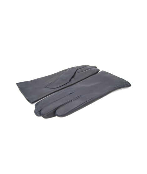 Sermoneta Gloves Guanto Nappa foderato cashmere Navy Qualità Garantita