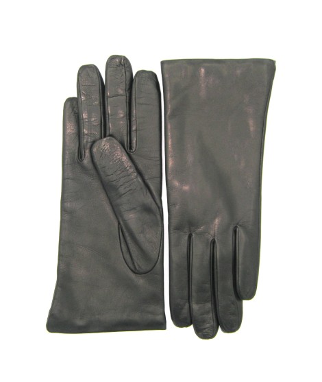 Sermoneta Gloves Guanto Nappa foderato cashmere Nero Negozi Online