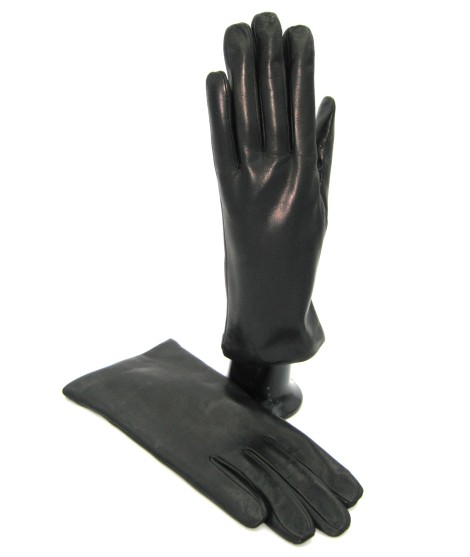 Sermoneta Gloves Guanto Nappa foderato cashmere Nero Negozi Online