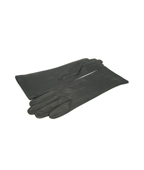 Sermoneta Gloves Guanto Nappa 4bt foderato seta Nero Promozione Limitata