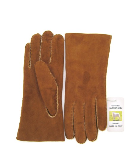 Sermoneta Gloves Guanto Montone cucito a mano Tan Economico