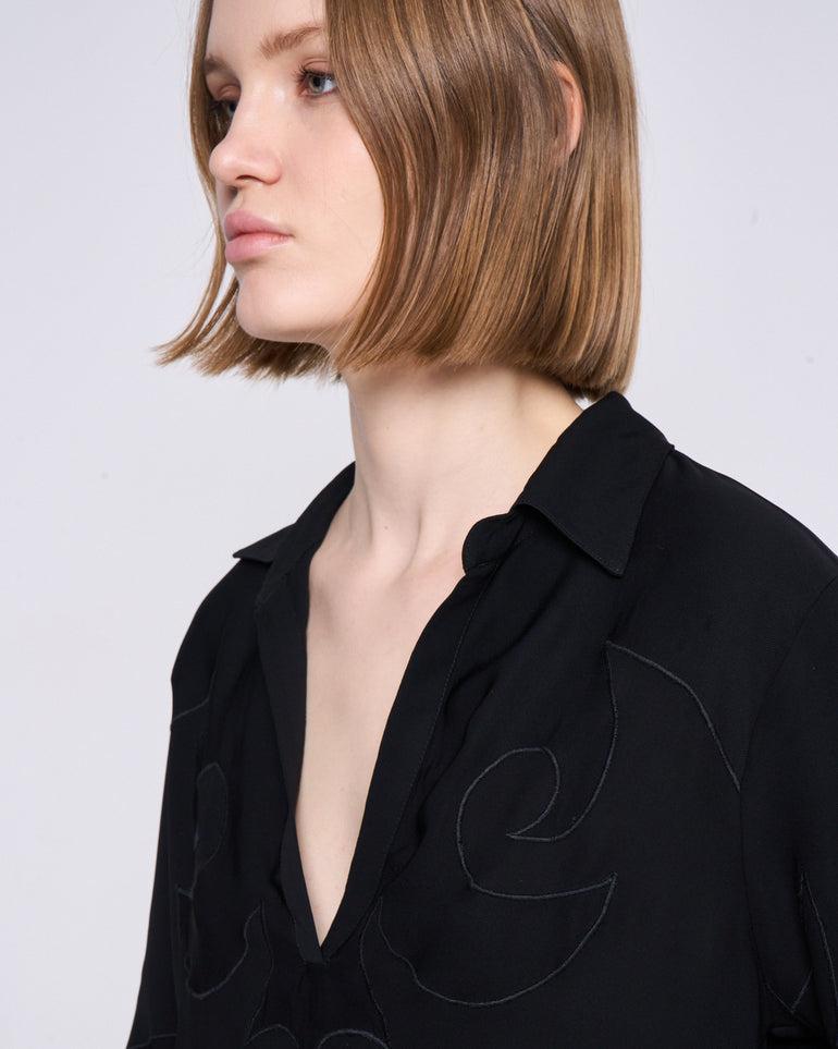 Silvian Heach Blusa con ricami Prezzo Ridotto