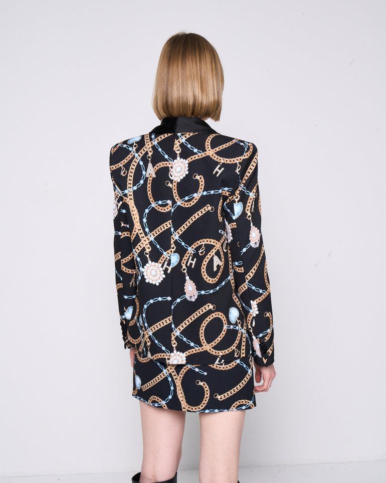 Silvian Heach Blazer monopetto a fantasia Convenienza