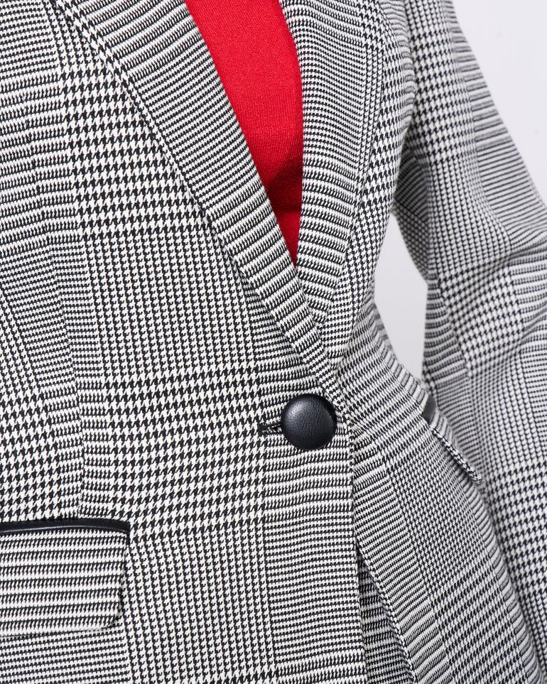 Silvian Heach Blazer avvitato a quadri Novità
