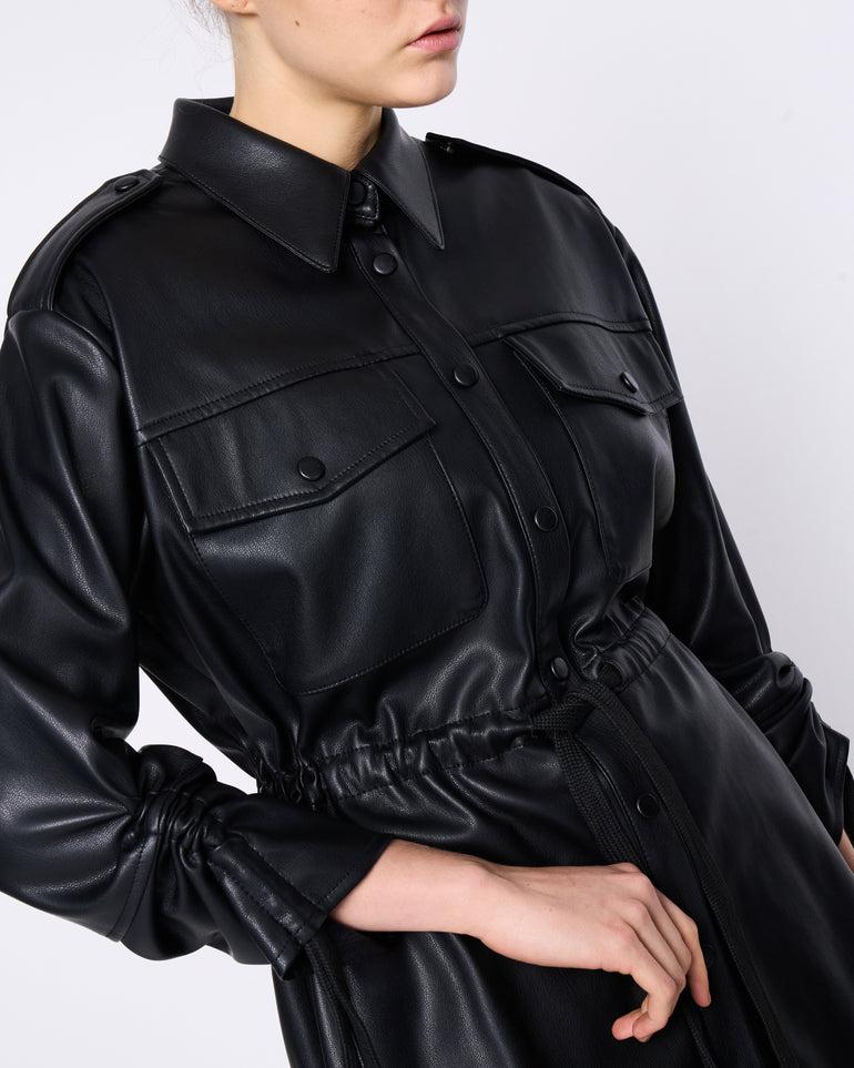 Silvian Heach Camicia in eco pelle Fino Al -60%