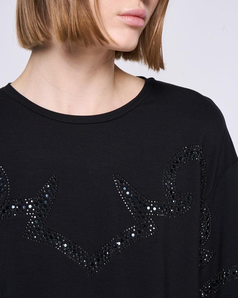 Silvian Heach T-shirt con strass In Saldo