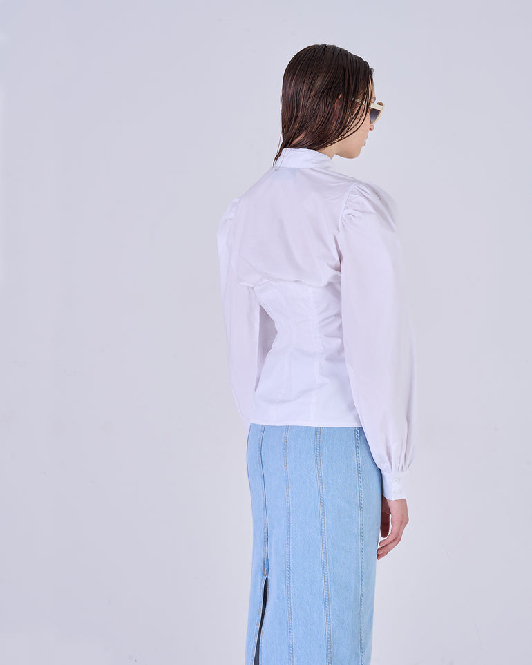 Silvian Heach Camicia con maniche a palloncino Consegna Veloce