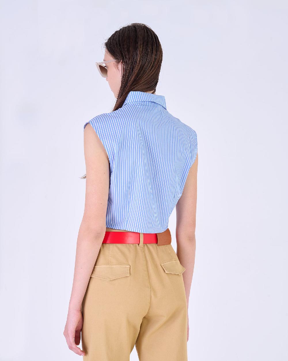 Silvian Heach Camicia smanicata a righe Affare Del Giorno