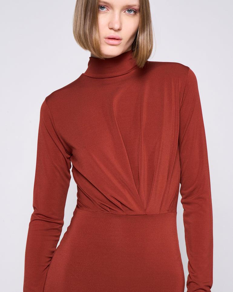 Silvian Heach Abito midi con drappeggio Vendita