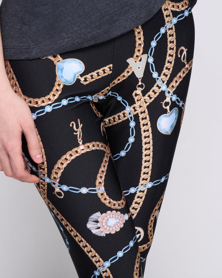 Silvian Heach Leggings a fantasia gioiello Affare Del Giorno