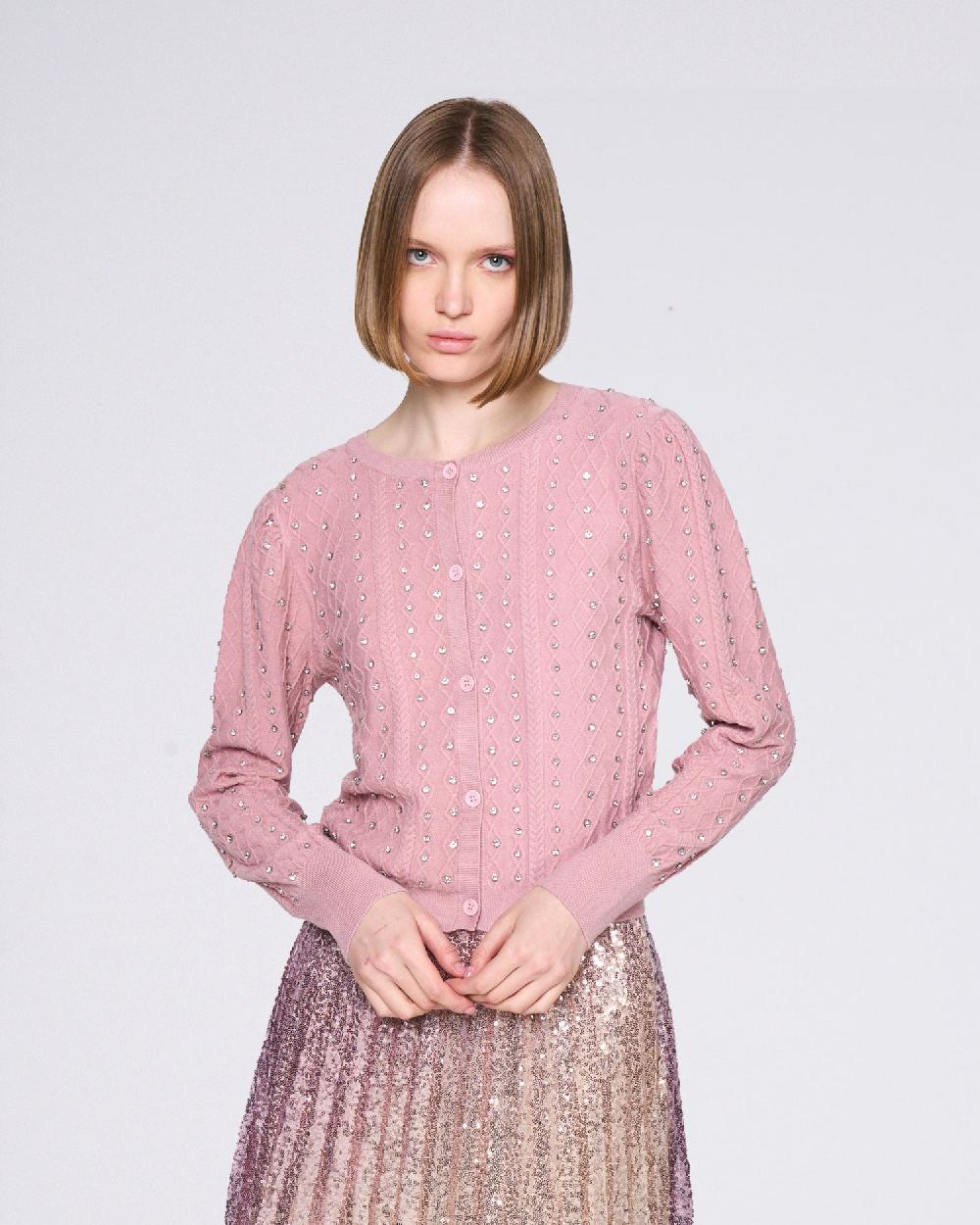 Silvian Heach Cardigan con strass Novità