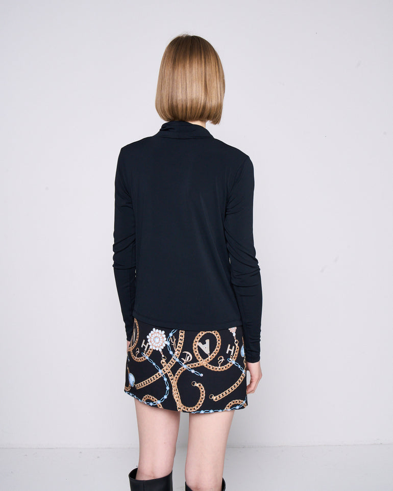 Silvian Heach Maglia con scollo a scialle Offerta