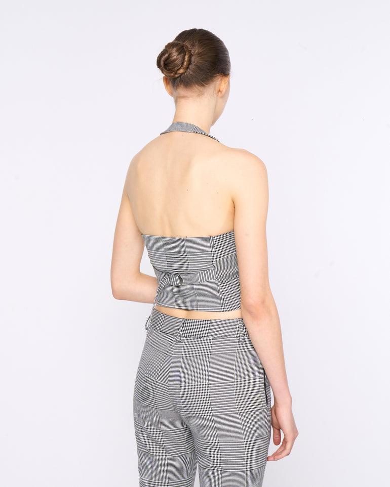 Silvian Heach Gilet a quadri Vendita