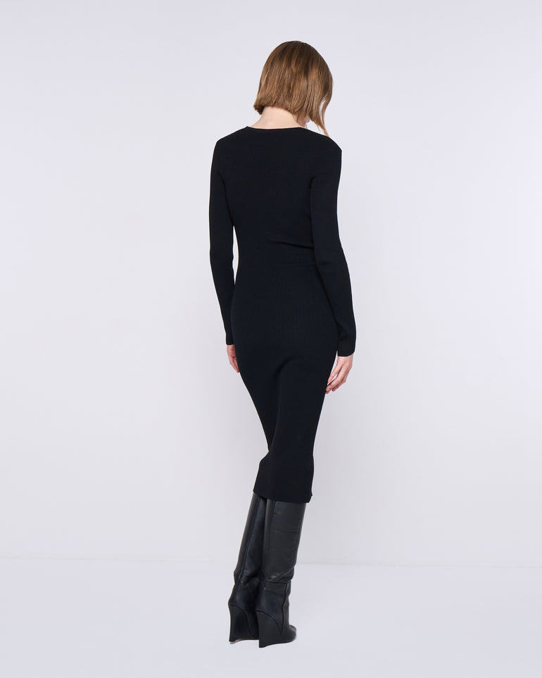 Silvian Heach Abito midi a coste Super Saving Price