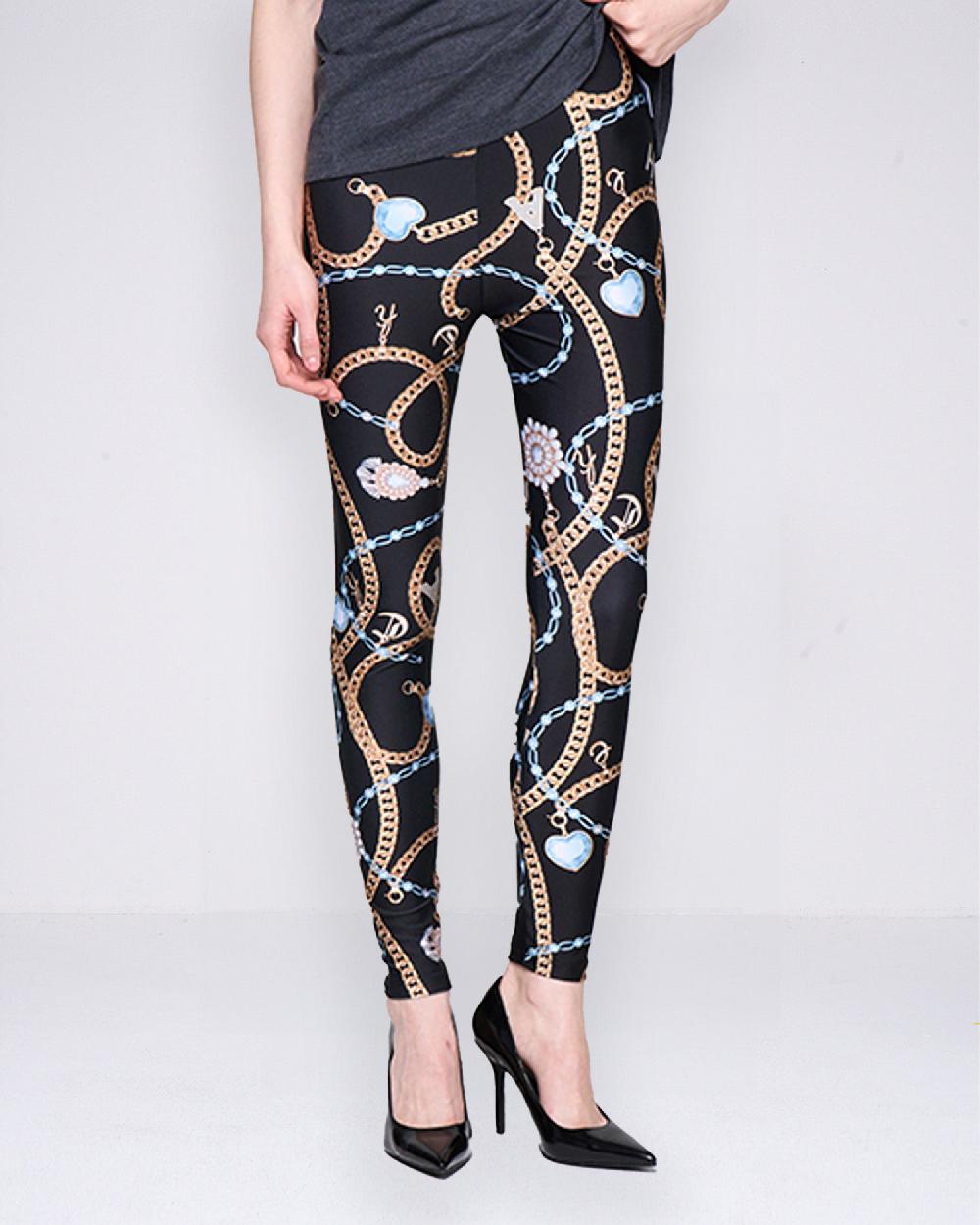 Silvian Heach Leggings a fantasia gioiello Solo un giorno rimasto