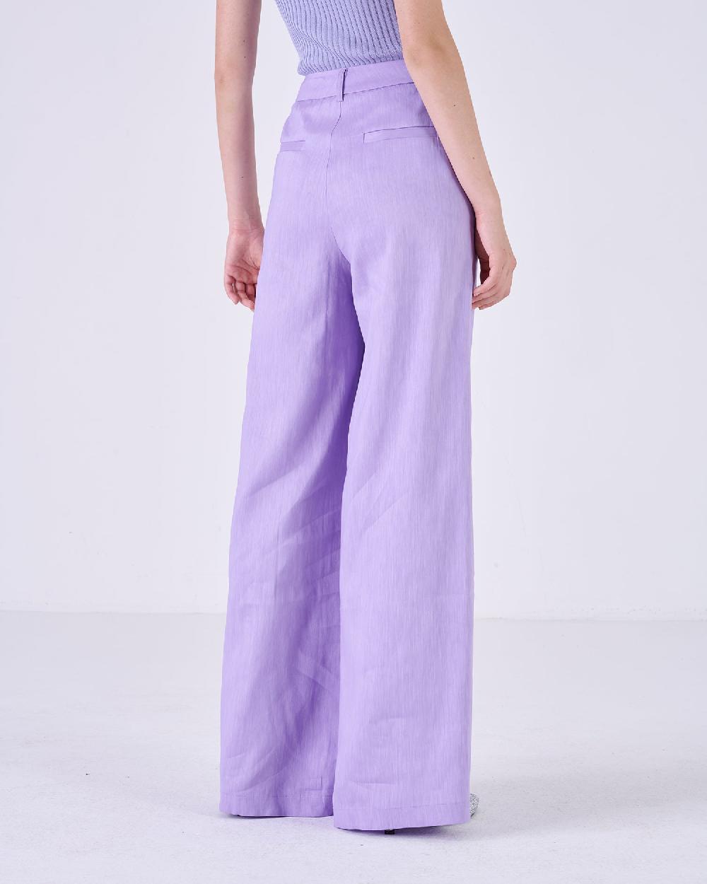 Silvian Heach Pantaloni ampi con cintura e passanti Saldi Di Fabbrica
