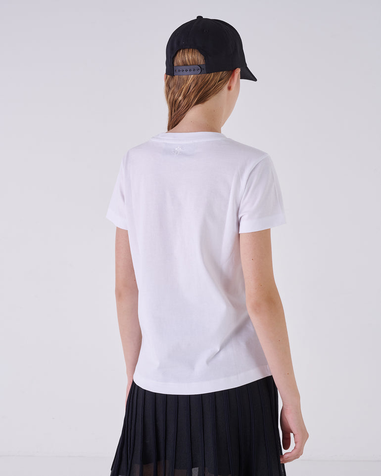 Silvian Heach T-shirt con stampa a cuore Grande vendita