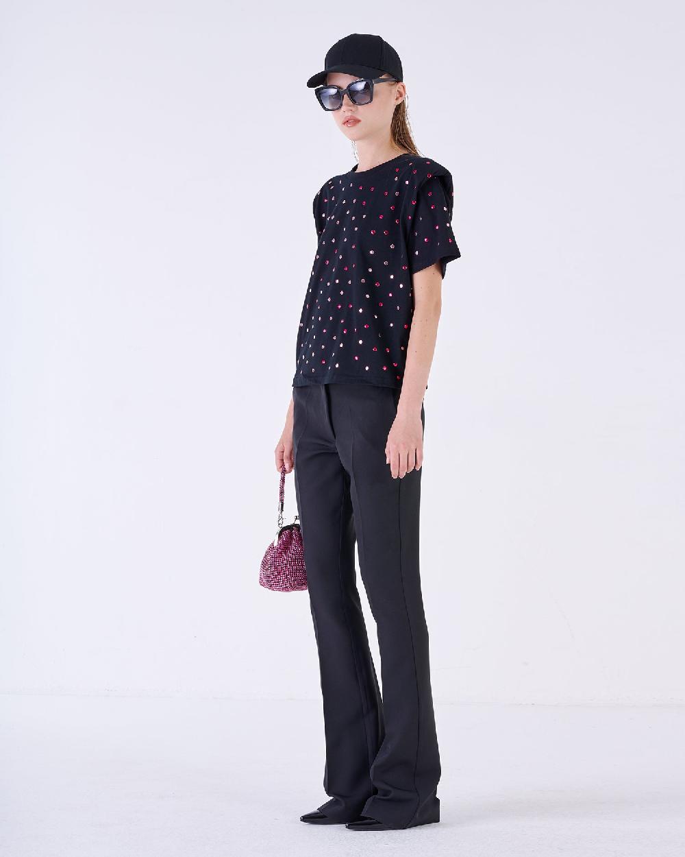 Silvian Heach T-shirt con borchie Latest fashion