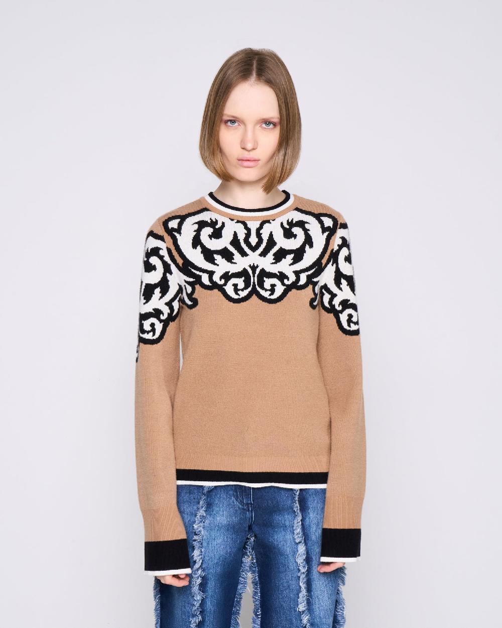 Silvian Heach Maglione con maniche svasate 50% di sconto per tempo limitato