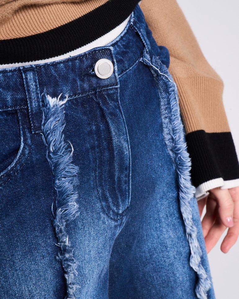 Silvian Heach Jeans con frange Affare Del Giorno