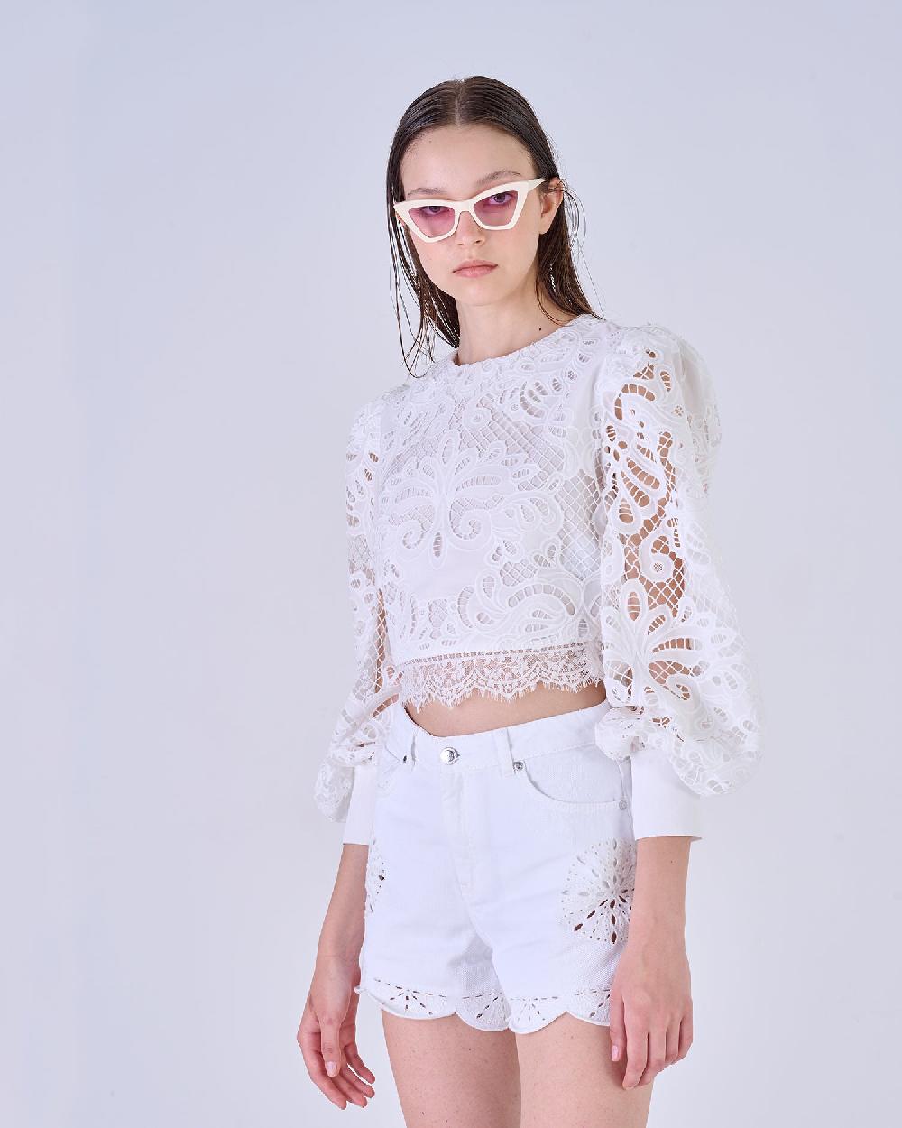 Silvian Heach Blusa ricamata I Più Venduti