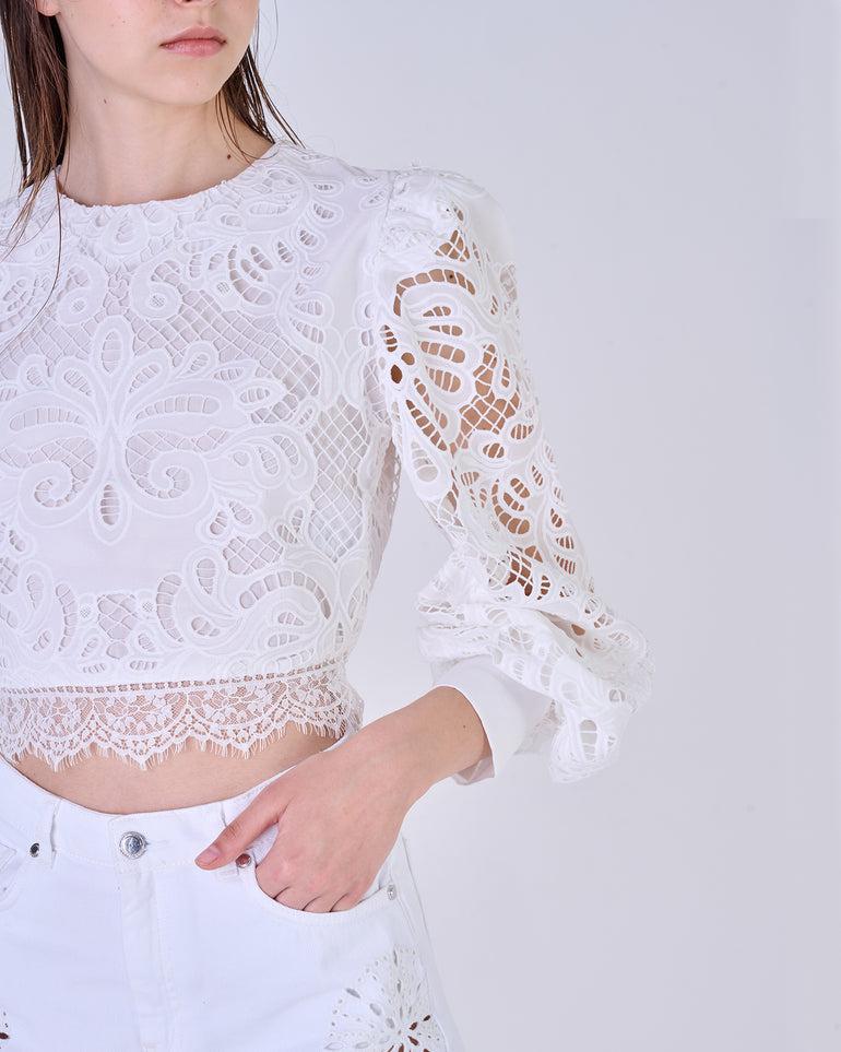 Silvian Heach Blusa ricamata I Più Venduti