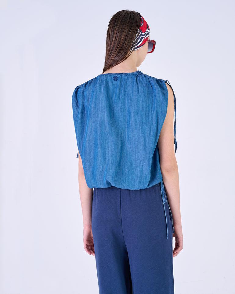 Silvian Heach Top con arricciatura sulle spalle Consegna Veloce