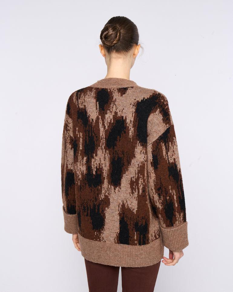 Silvian Heach Maglione oversize a fantasia In Linea