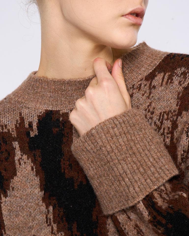 Silvian Heach Maglione oversize a fantasia In Linea
