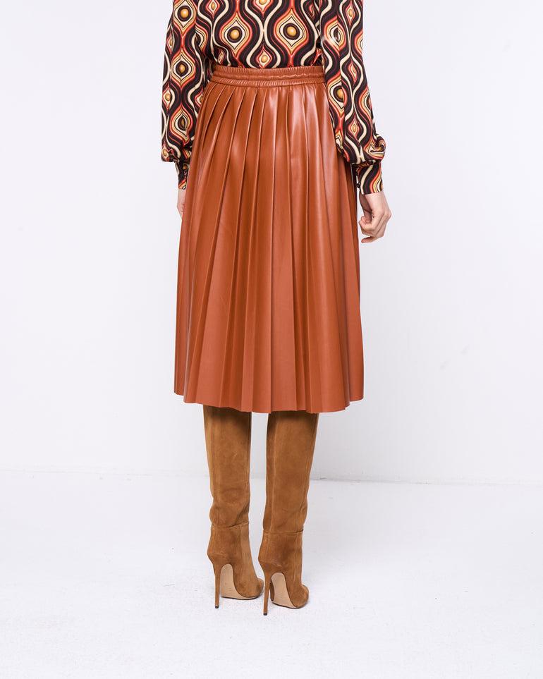 Silvian Heach Gonna midi plissettata Sconto