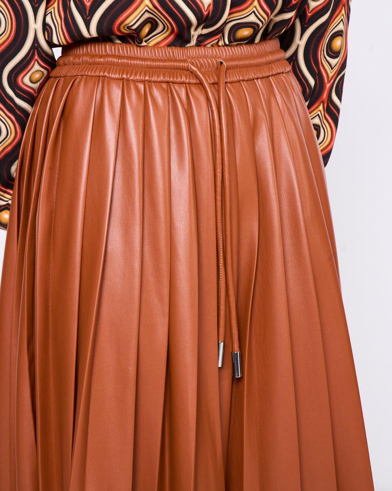 Silvian Heach Gonna midi plissettata Sconto