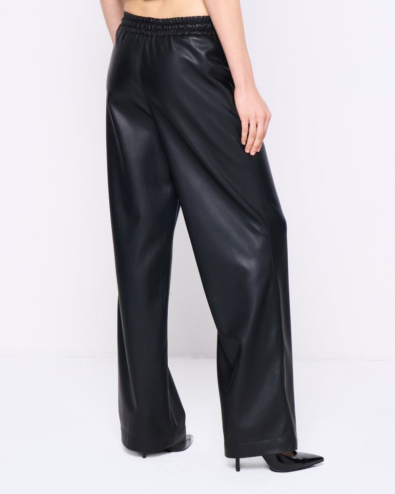 Silvian Heach Pantaloni in ecopelle Economico