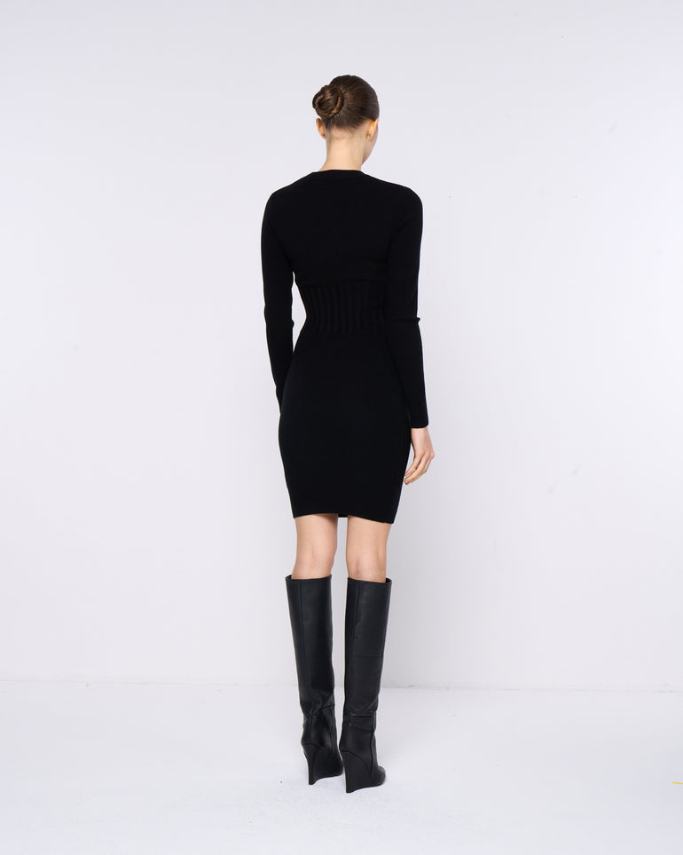 Silvian Heach Abito corto in maglia Vendite Flash