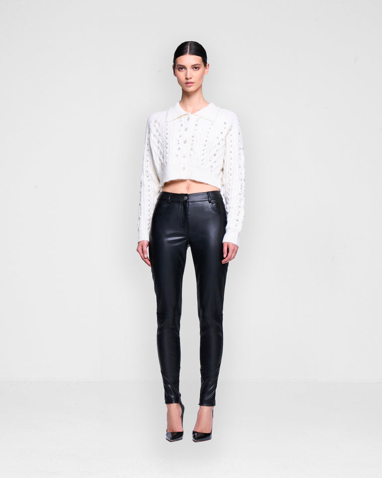 Silvian Heach Pantaloni in ecopelle Qualità