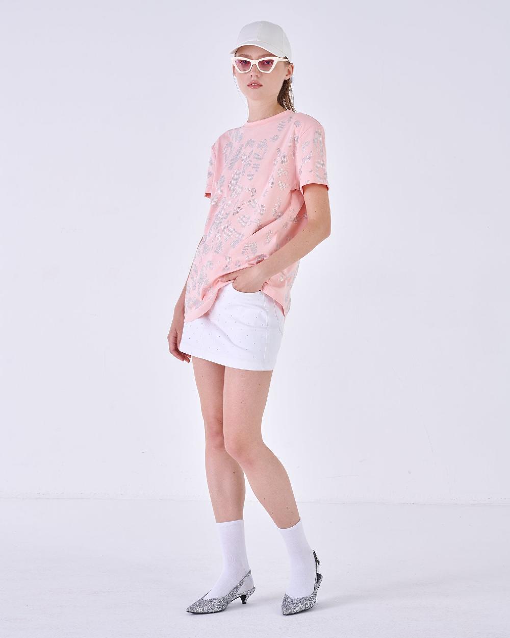 Silvian Heach T-Shirt con strass Prezzo Ridotto