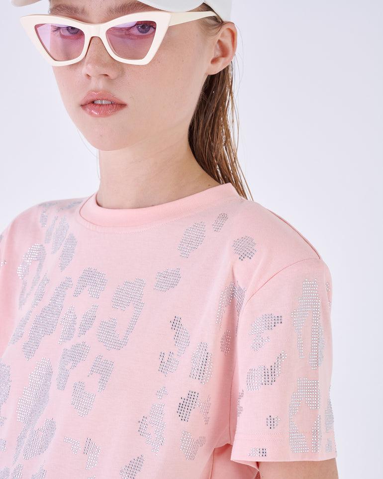 Silvian Heach T-Shirt con strass Prezzo Ridotto