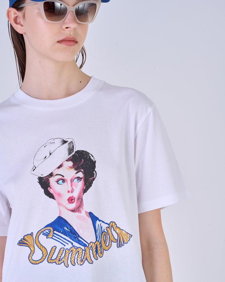 Silvian Heach T-shirt con stampa Sailor Novità