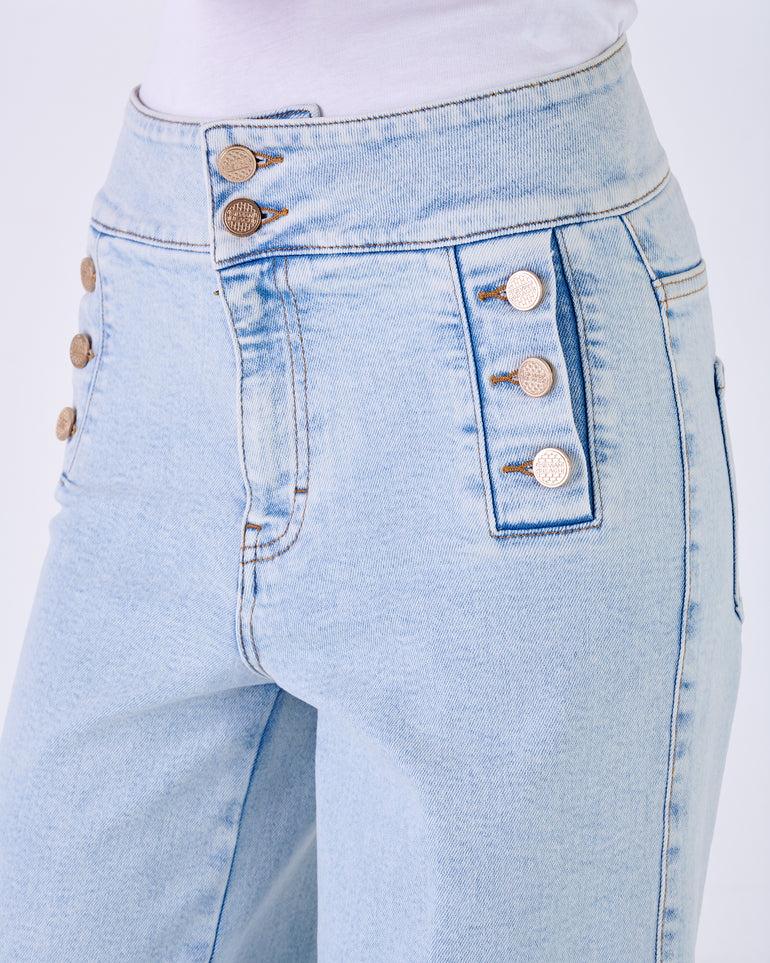 Silvian Heach Jeans con bottoni decorativi Offerta