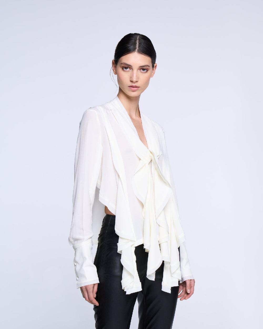 Silvian Heach Blusa con rouches Offerte